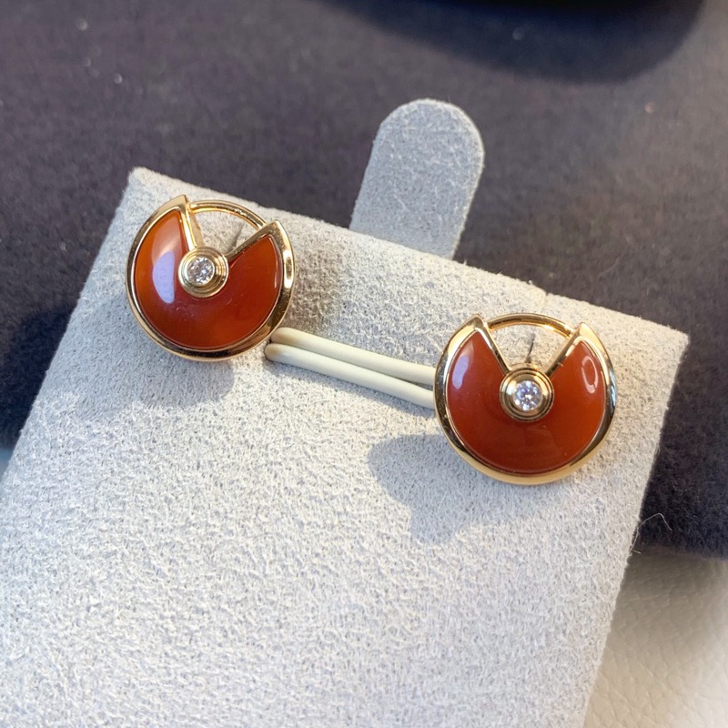 Cartier Amulette de Stud Earrings - Image 4