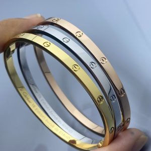 Cartier LOVE Bracelet Bangle - No Diamond