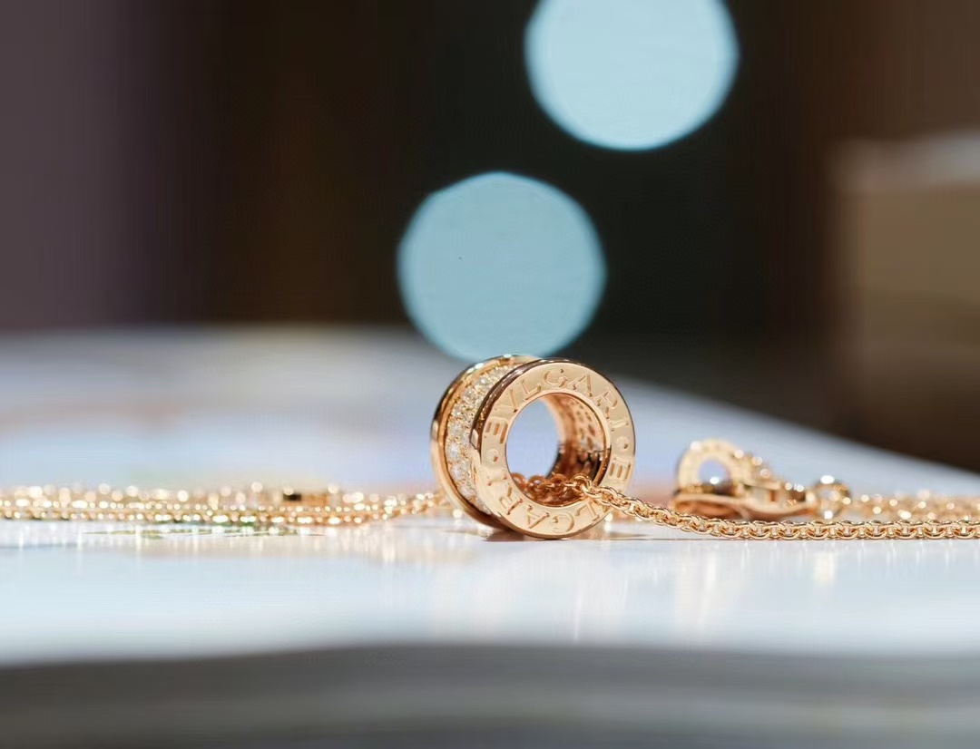 Bvlgari B.zero1 Necklace - Full Diamond - Image 4