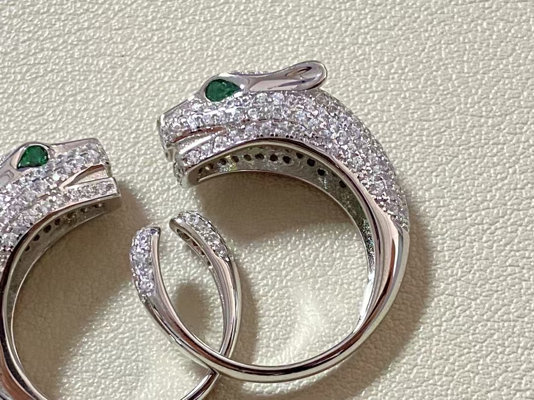 Cartier Leopard Head Ring - Image 4