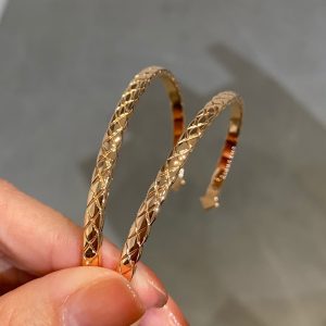 Chanel Coco Crush Open Cuff Bangle Bracelet