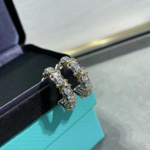 Tiffany Cross Earrings