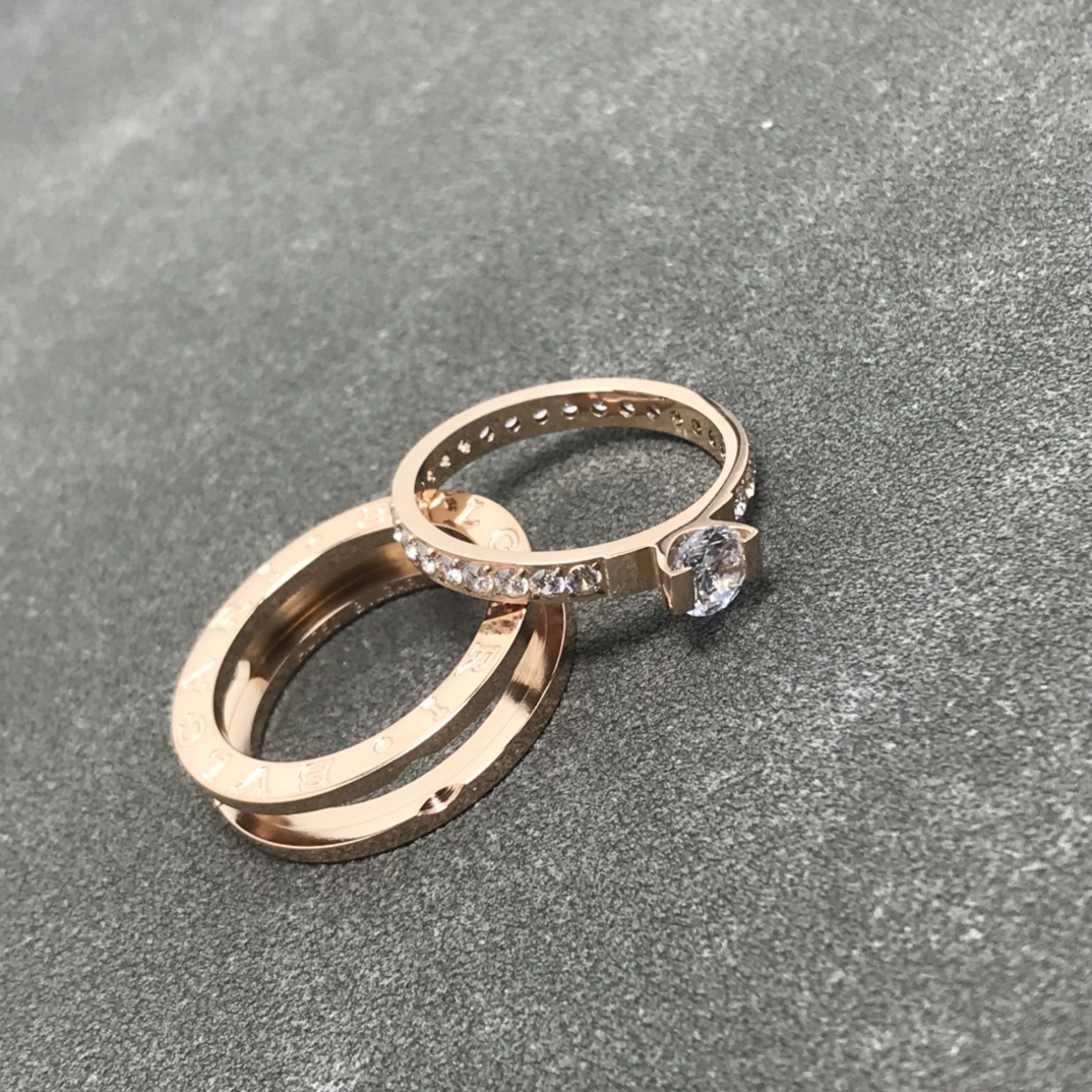 Bvlgari Diamond 2 in 1 B.zero1 Ring - Image 3