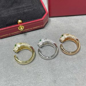 Cartier Panthère De Leopard Head Ring