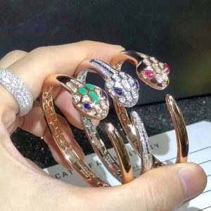 Dupe Bvlgari Serpenti Viper Bracelet Bangle Cuff
