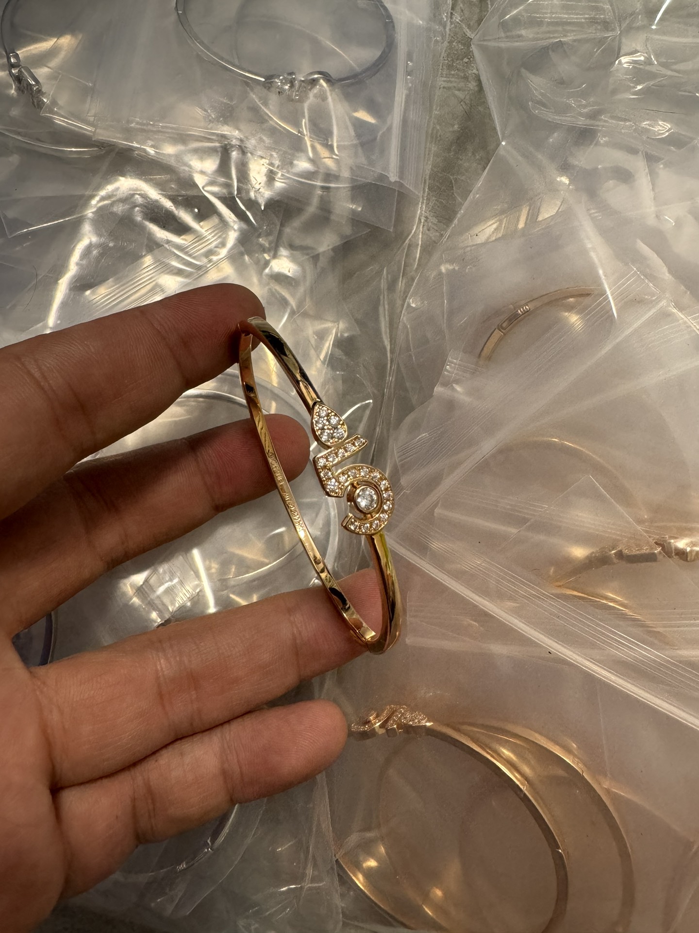 Chanel NO.5 Bangle Bracelet - Image 3