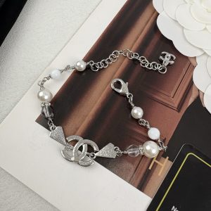Chanel Diamond Paved Triangle Bracelet