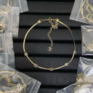 Chanel Snake Chain Choker Necklace