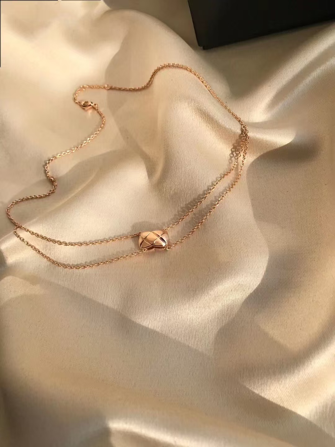 Chanel Coco Crush Rose Gold Necklace - Image 6