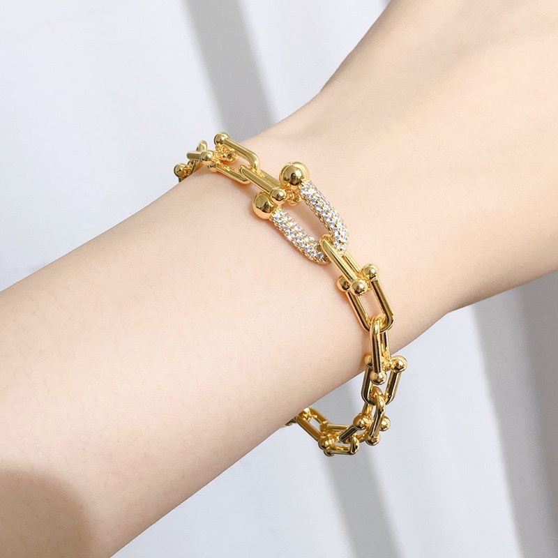 Tiffany Hardware Large Link Bracelet Three Color Available - Image 4