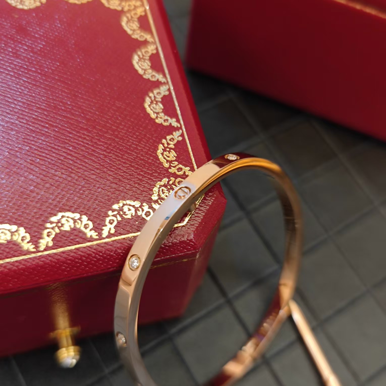 Cartier LOVE Bangle Bracelet - Image 8