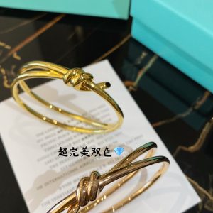 Tiffany Knot Bangle Bracelet