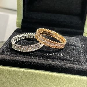 VCA Perlee Diamonds Ring, 1 Row
