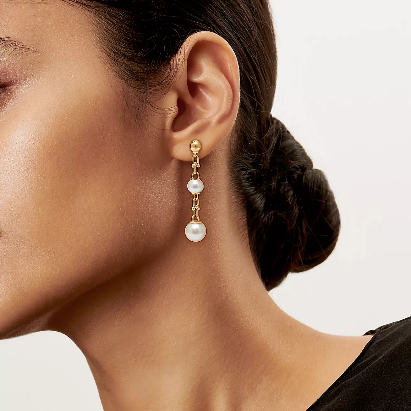 Tiffany HardWear Triple Drop Link Earrings