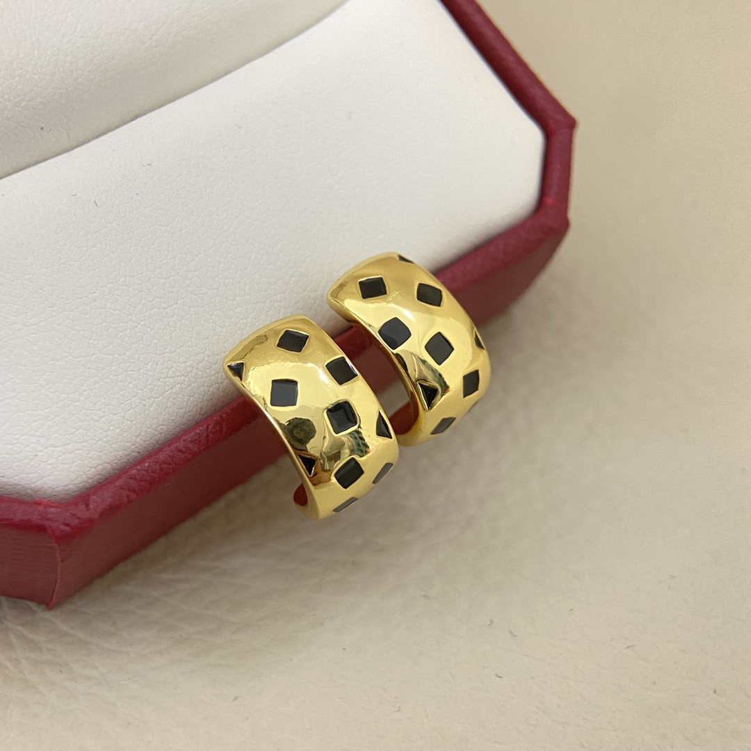 Cartier Leopard Panthère de Stud Earrings - Image 2
