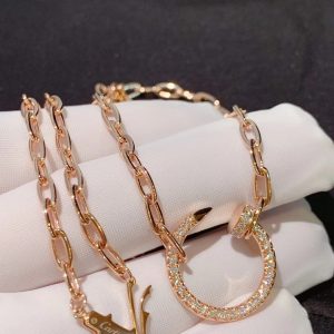 Cartier Paperclip Chain Juste Un Clou Necklace