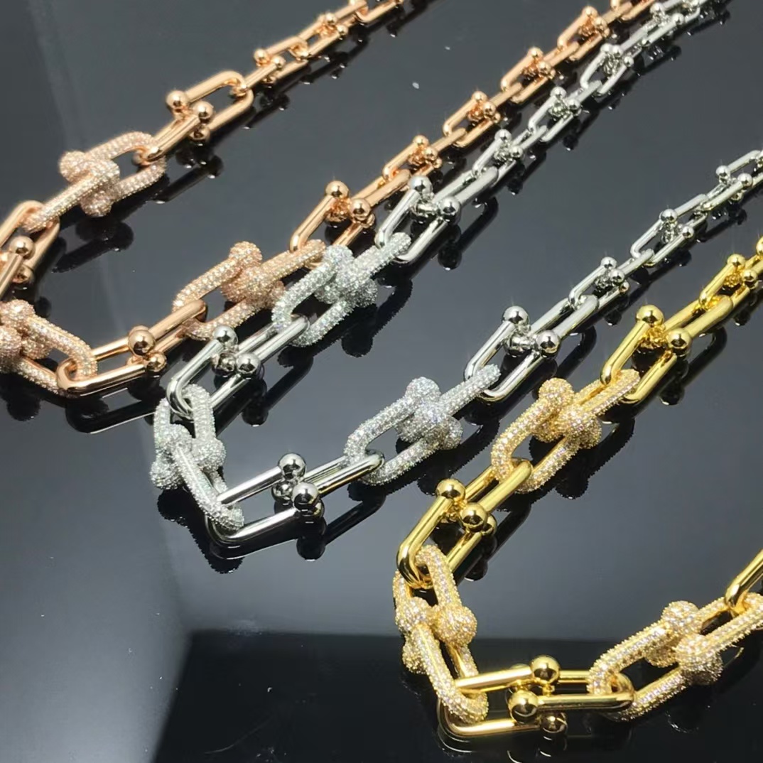 Tiffany HardWear Graduated Link Necklace - Image 3