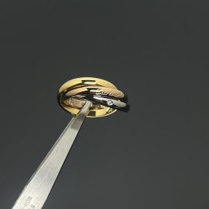 Cartier Trinity Ring - Paved Diamond