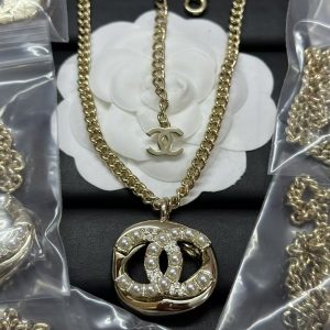 Chanel Unisex Cuban Chain Necklace