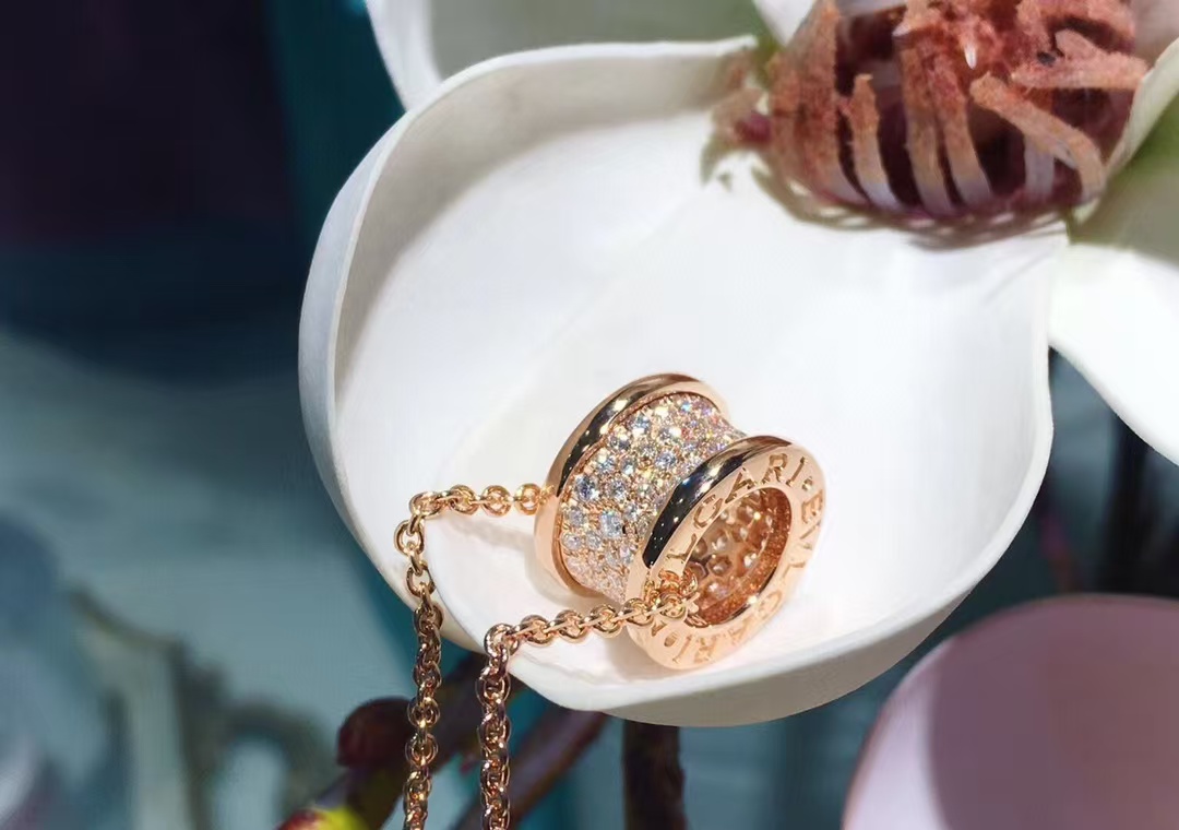 Bvlgari B.zero1 Necklace - Full Diamond - Image 2