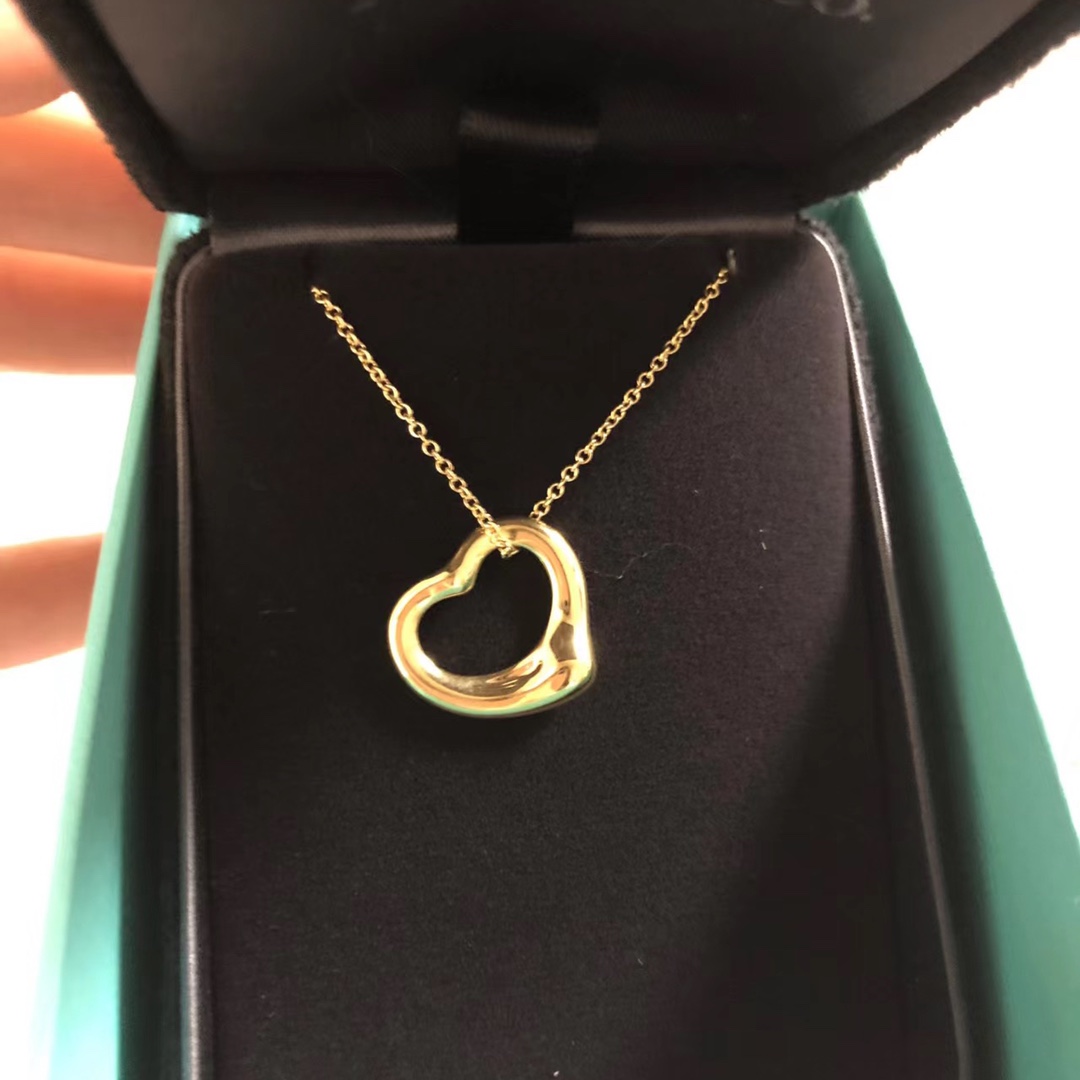 Tiffany Classic Love Heart Pendant Necklace