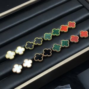 VCA Vintage Alhambra Earrings - Big