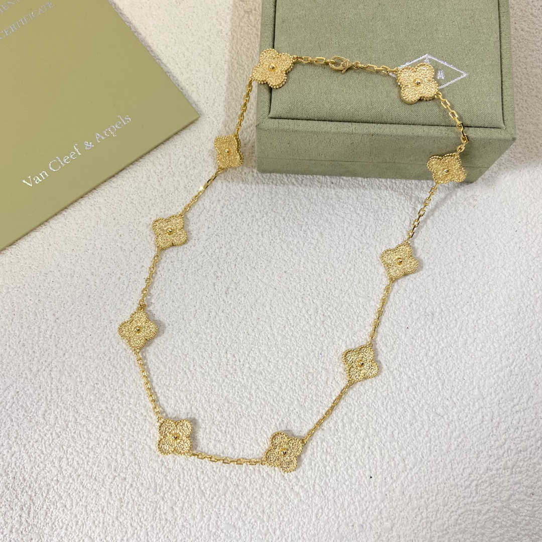VCA Vintage Alhambra Necklace, 10 Motifs - Image 2