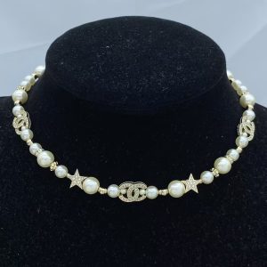Chanel Coco Star Pearl Necklace