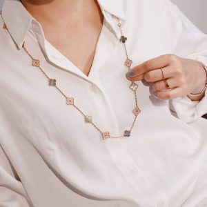 VCA Vintage Alhambra Long Necklace, 20 Motifs