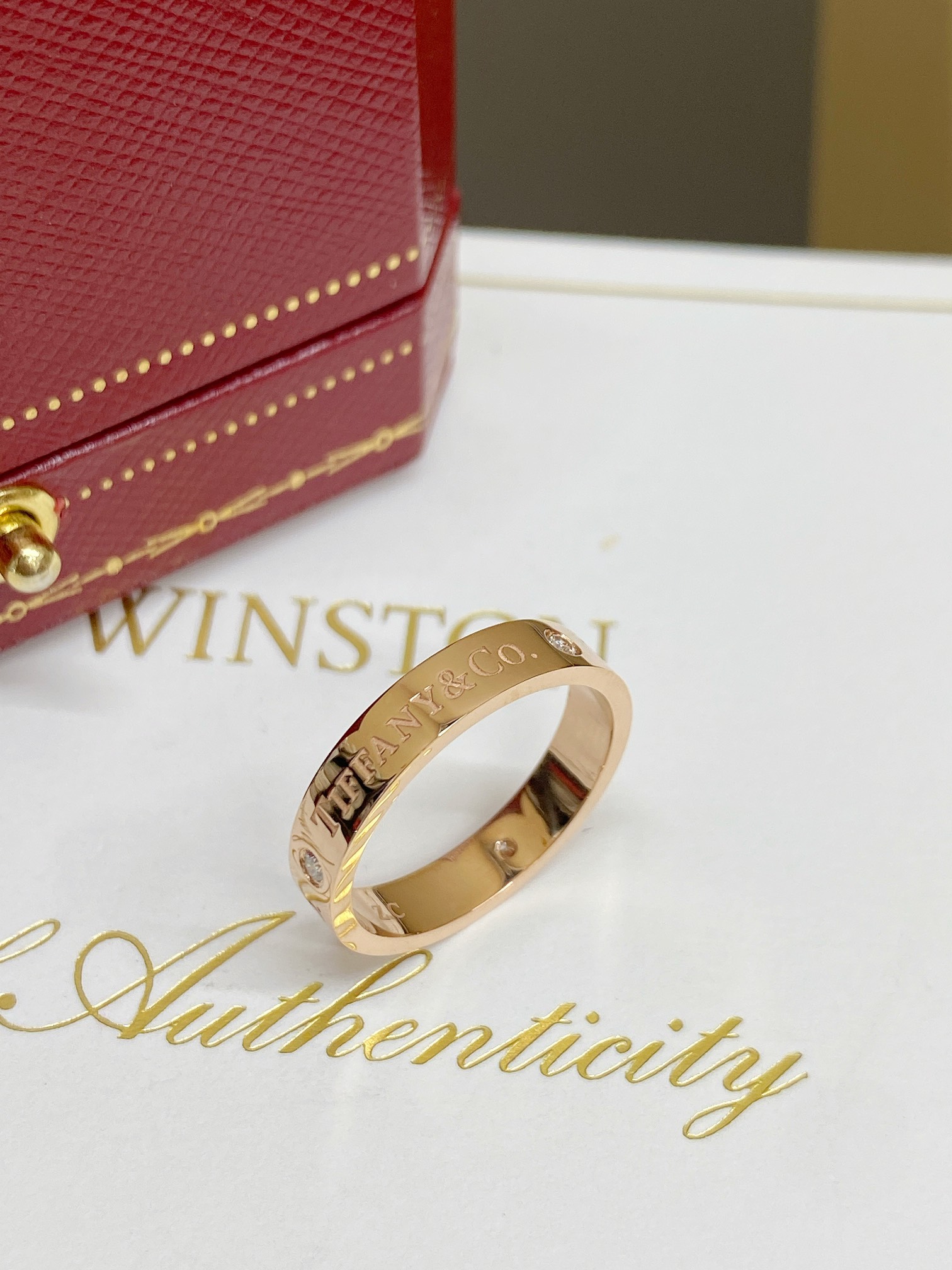 Tiffany Letters Ring