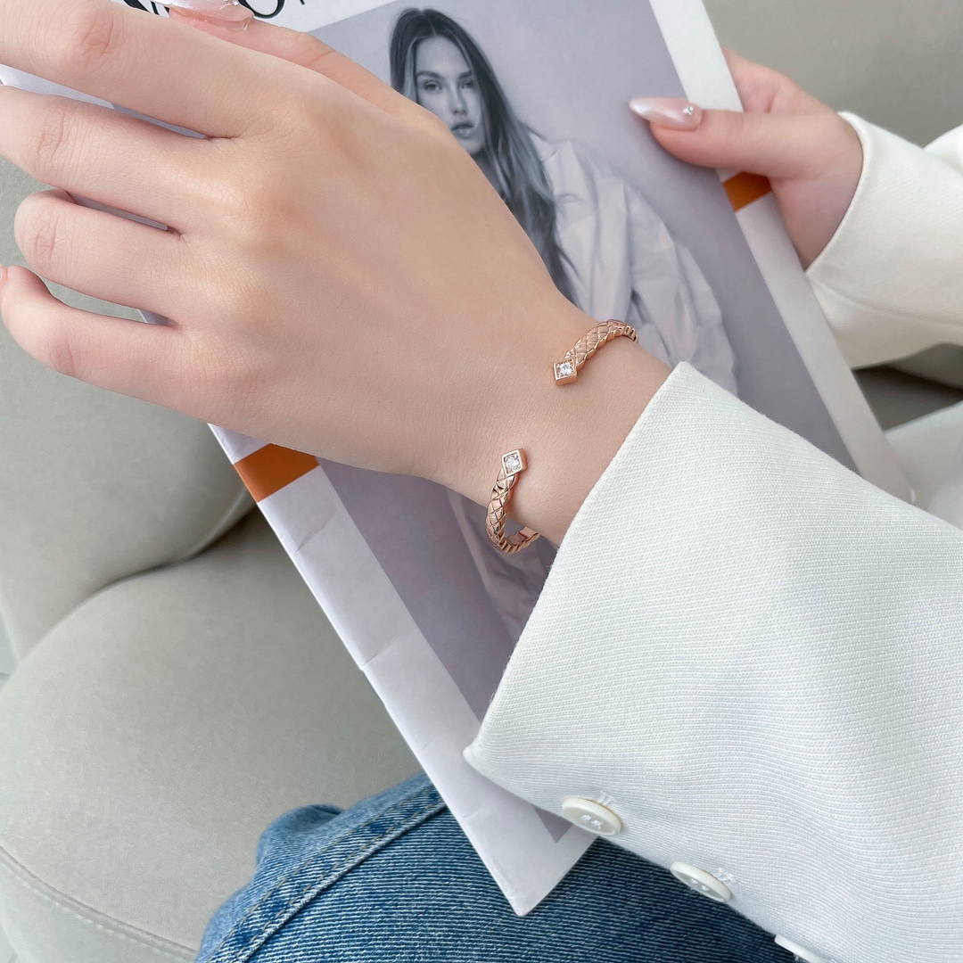 Chanel Coco Crush Cuff Bracelet Bangle - Image 5
