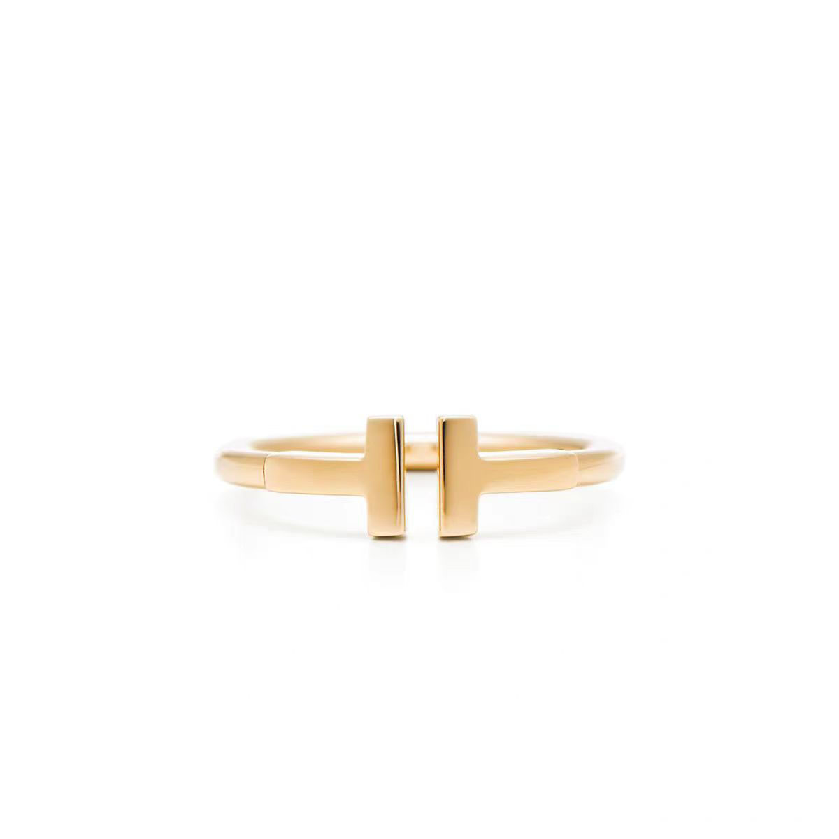 Tiffany Doube T Rings - Image 7