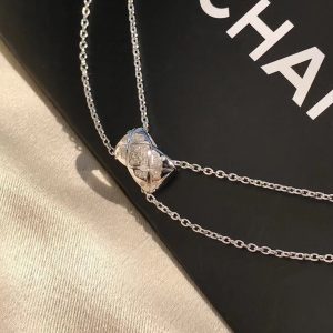 Chanel Coco Crush White Gold Necklace