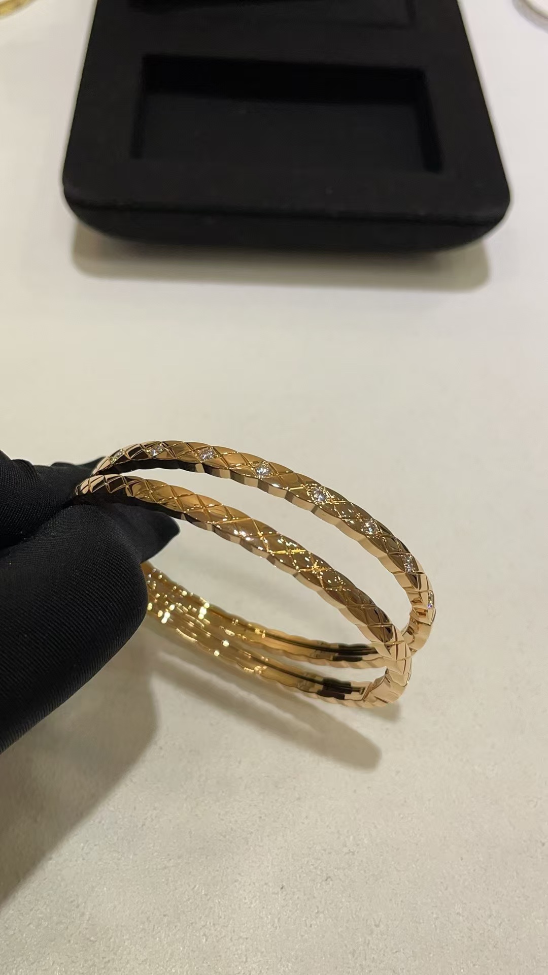 Chanel Coco Crush Mini Bangle Bracelet