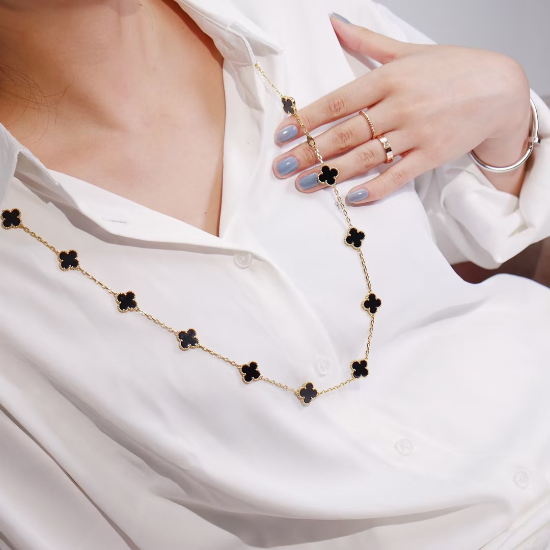 VCA Vintage Alhambra Long Necklace, 20 Motifs
