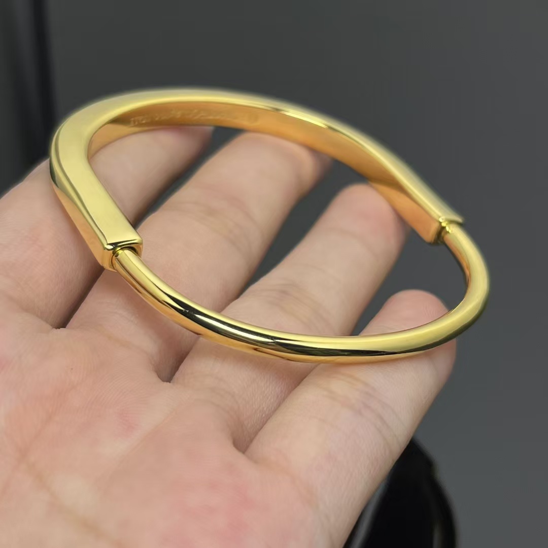 Tiffany Lock Bangle Bracelet - Image 2