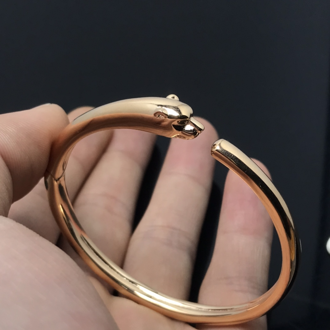 Cartier Smooth Panthère de Bracelet Open Cuff Bangle - Image 9