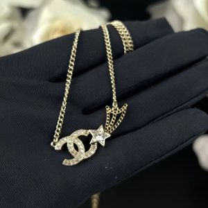 Chanel Star Meteor Comet Necklace