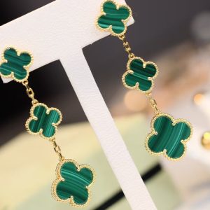 VCA Magic Alhambra Earrings 3 Motifs