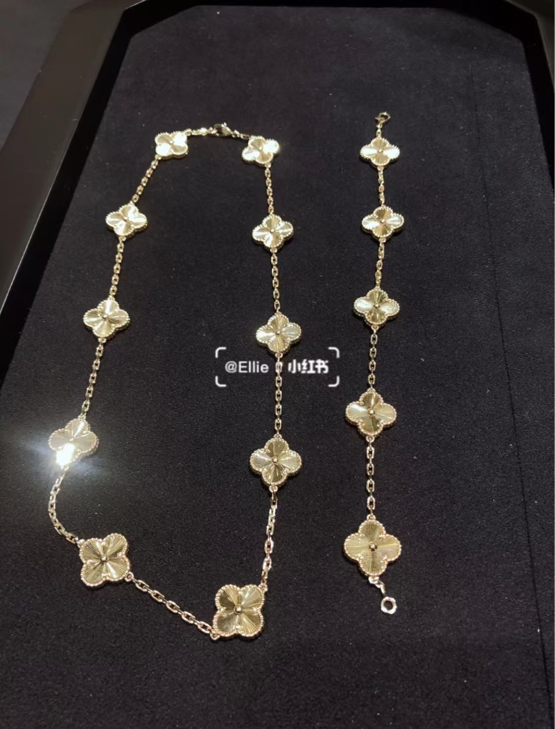 VCA Vintage Alhambra Necklace, 10 Motifs - Image 3