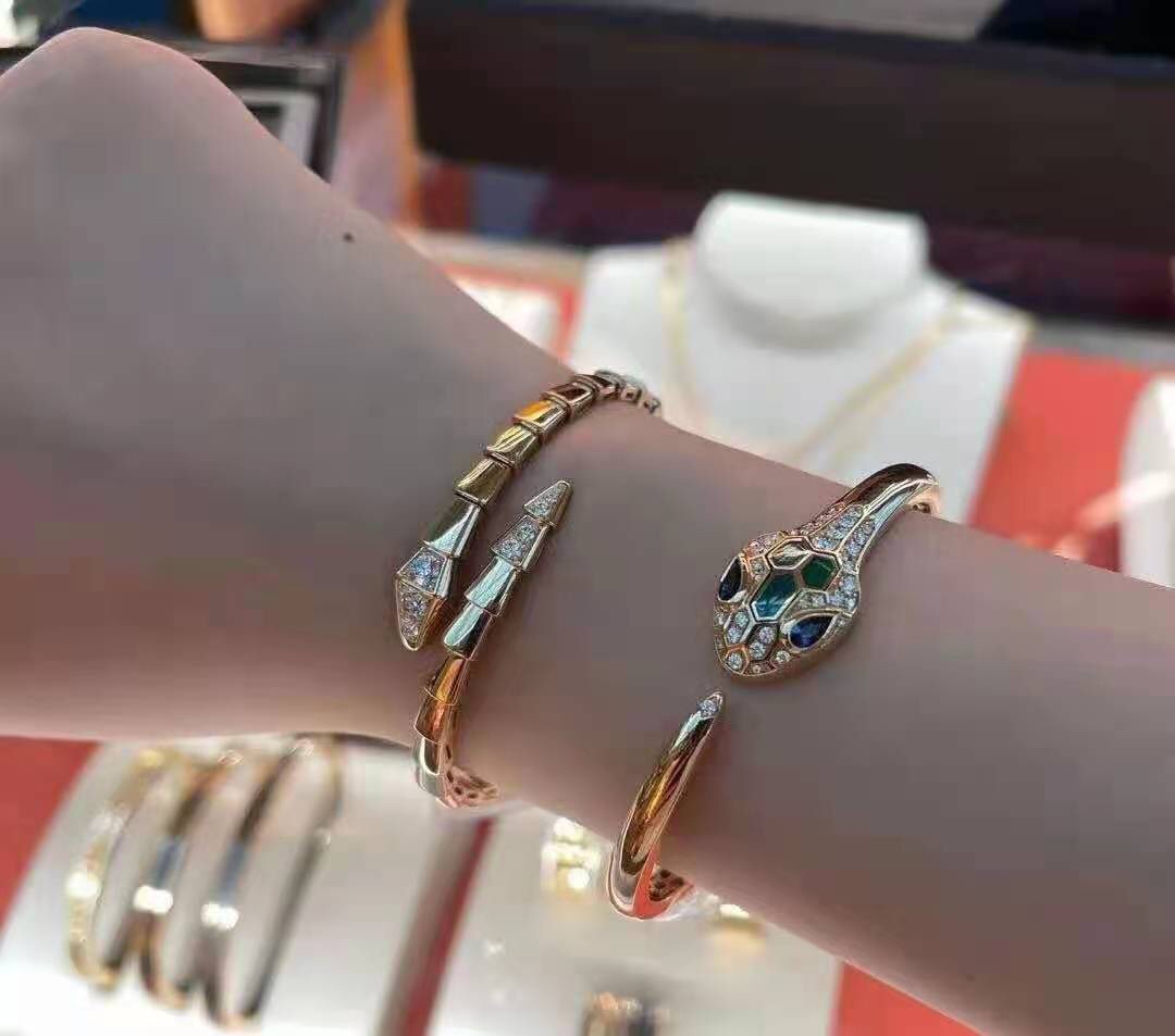 Dupe Bvlgari Serpenti Viper Bracelet Bangle Cuff - Image 4