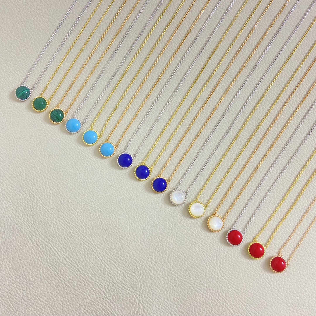 VCA Candy Color Perlee Couleurs Pendant Necklace