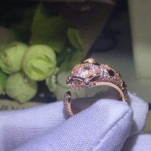 Cartier Leopard Head Panthère De Ring