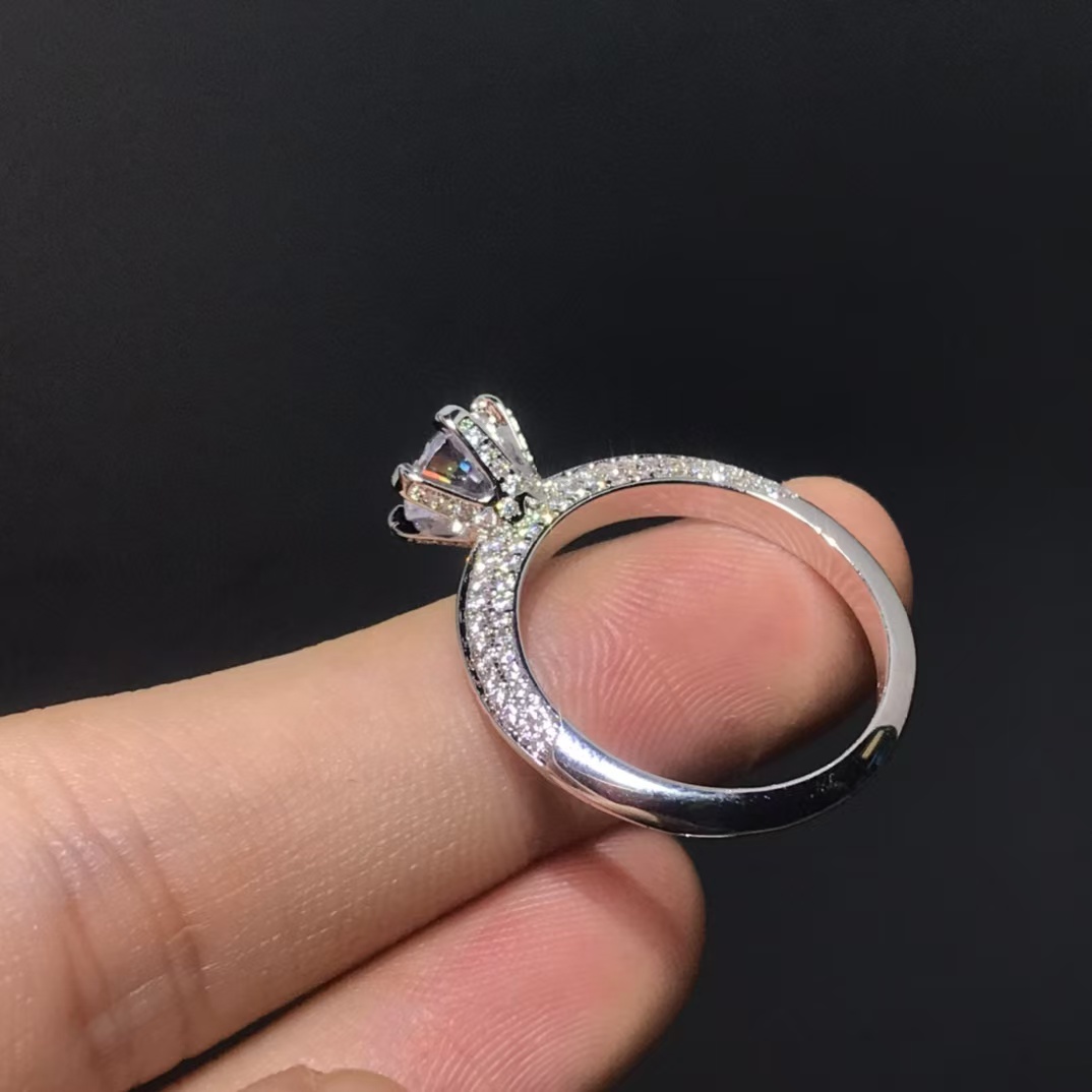 Tiffany Classic Single Diamond Ring - Image 2