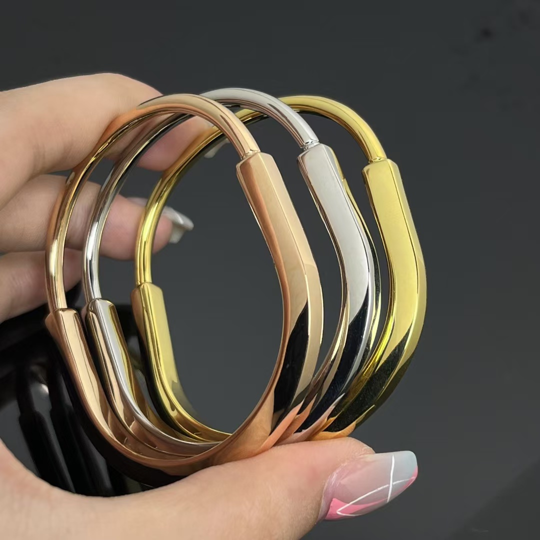 Tiffany Lock Bangle Bracelet
