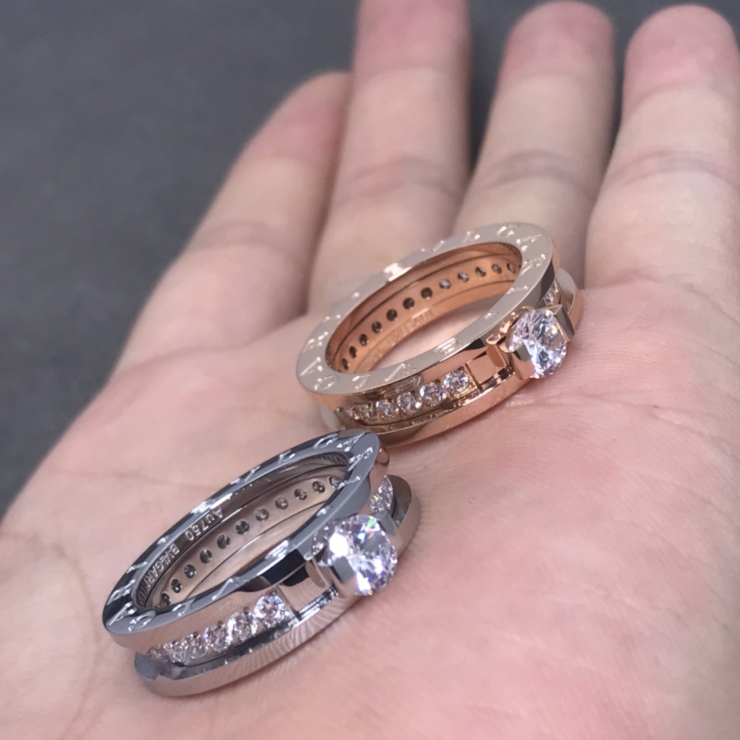 Bvlgari Diamond 2 in 1 B.zero1 Ring