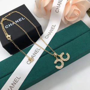 Chanel Separate Double C Pendant Necklace