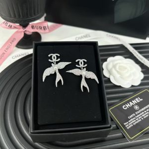 Chanel Fly Bird Earrings