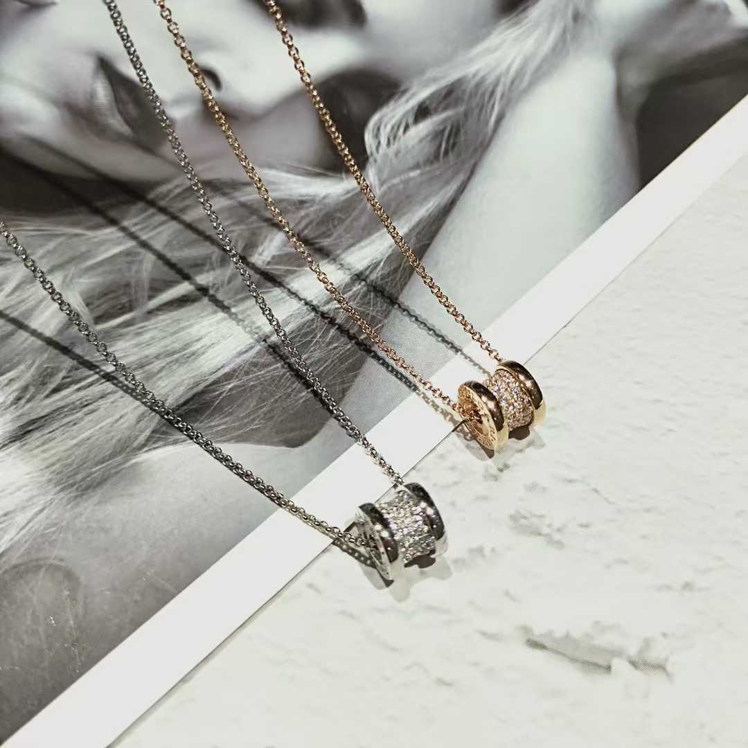Bvlgari B.zero1 Necklace - Full Diamond - Image 5