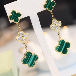VCA Magic Alhambra Earrings 3 Motifs